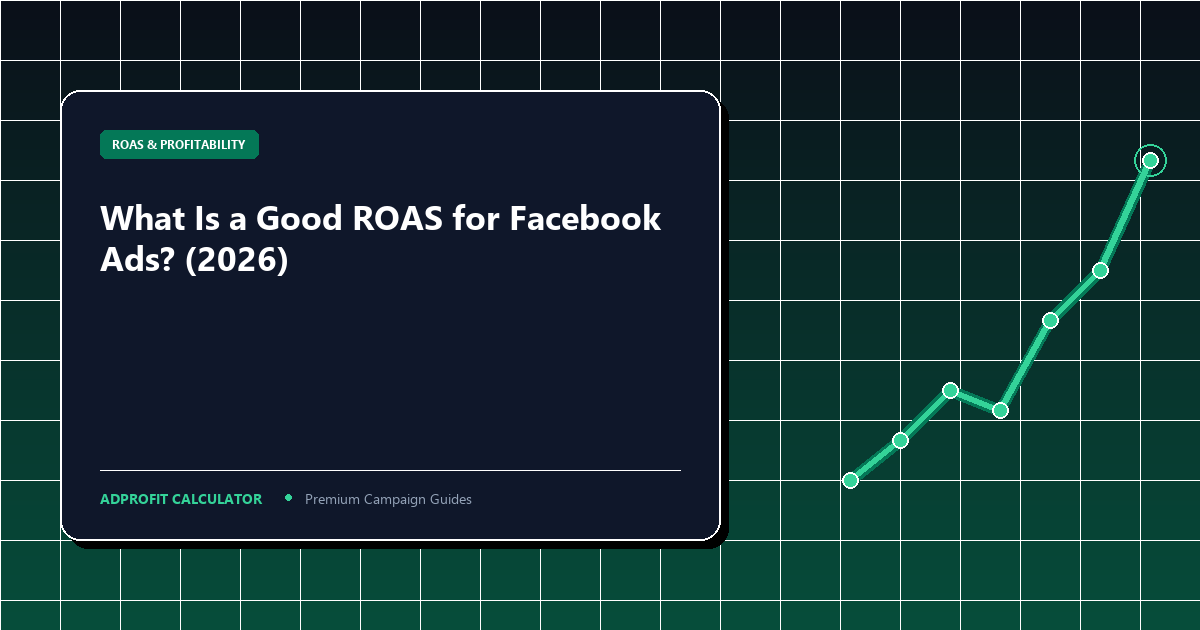 What Is a Good ROAS for Facebook Ads? 2026 Benchmarks by ...