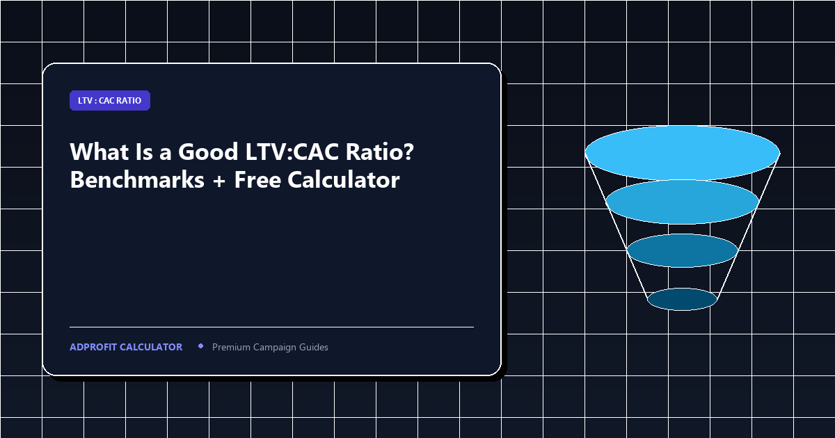 What Is a Good LTV:CAC Ratio? Benchmarks + Free Calculato...